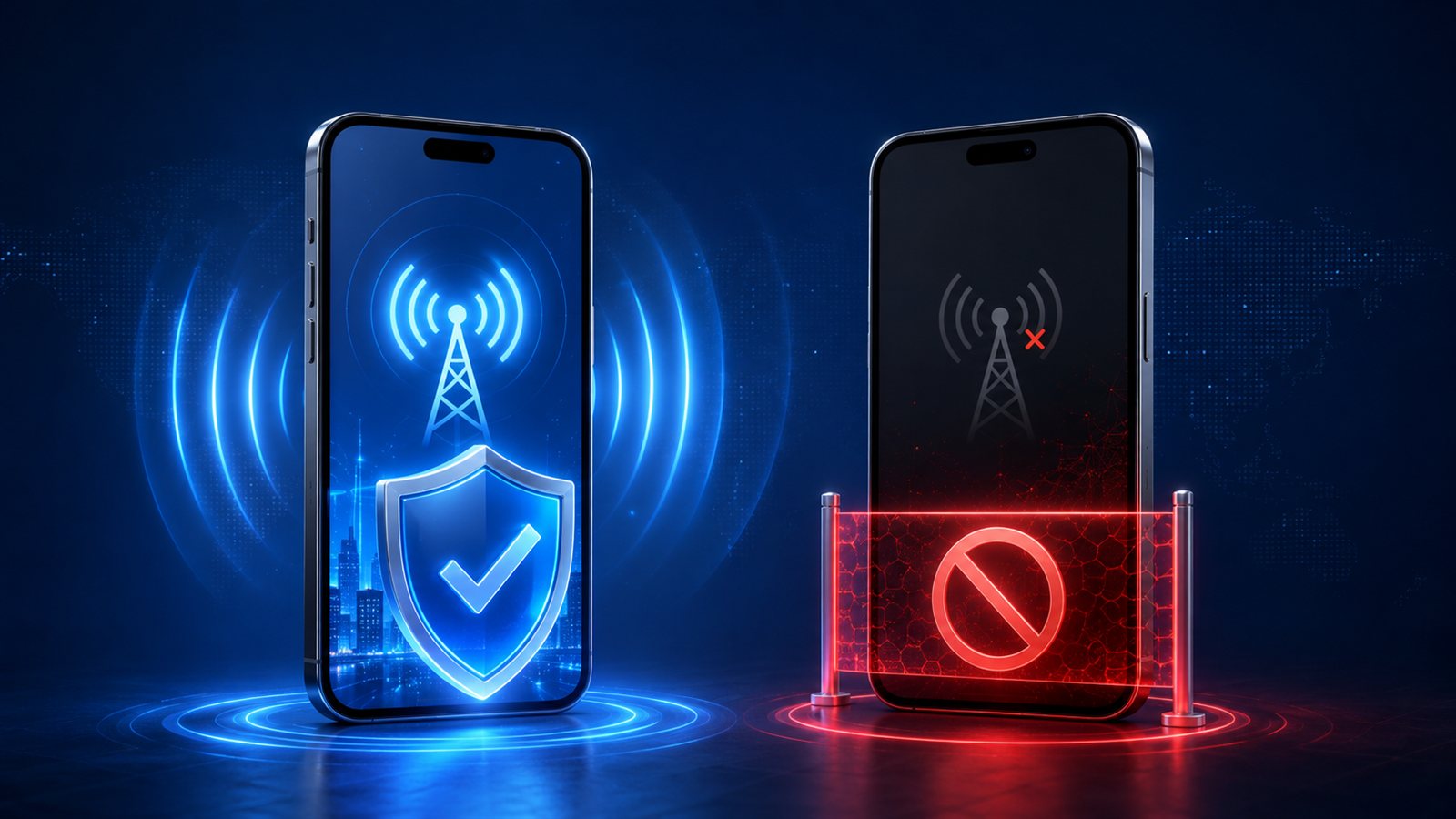 IMEI kayıt ücreti ödenmemiş, şebekesi engellenen telefon ile kayıtlı telefonun karşılaştırması