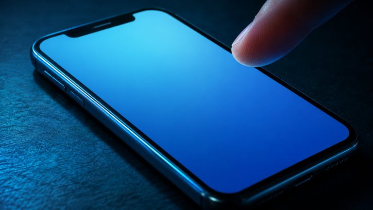 Dokunmatik ekran çalışmıyor sorununu gösteren telefon ekranı
