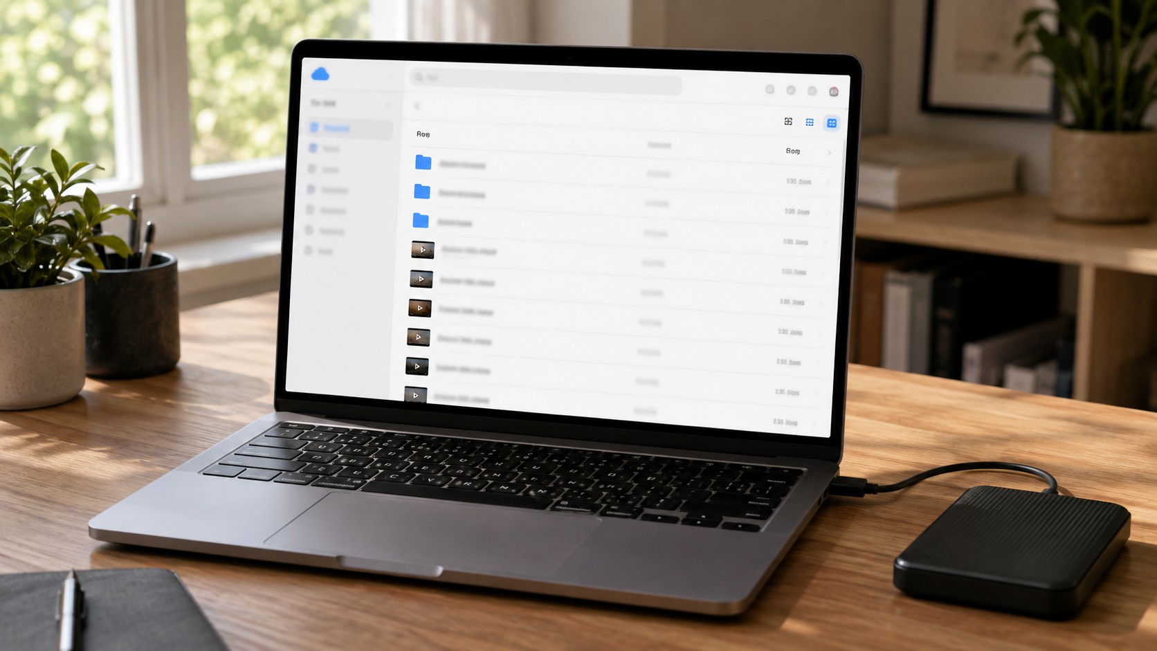 Google Drive dosyaları boyuta göre sıralanmış liste