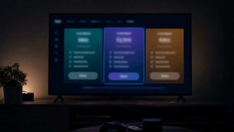 PlayStation Plus kademeleri: konsol menüsünde abonelik ekranı