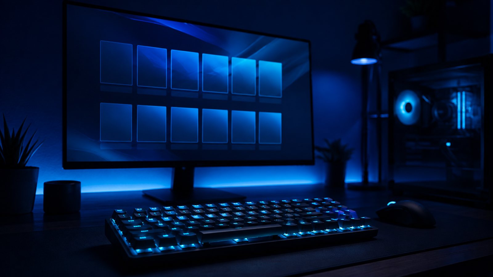Steam cüzdan kodu kullanılan oyun bilgisayarı masası