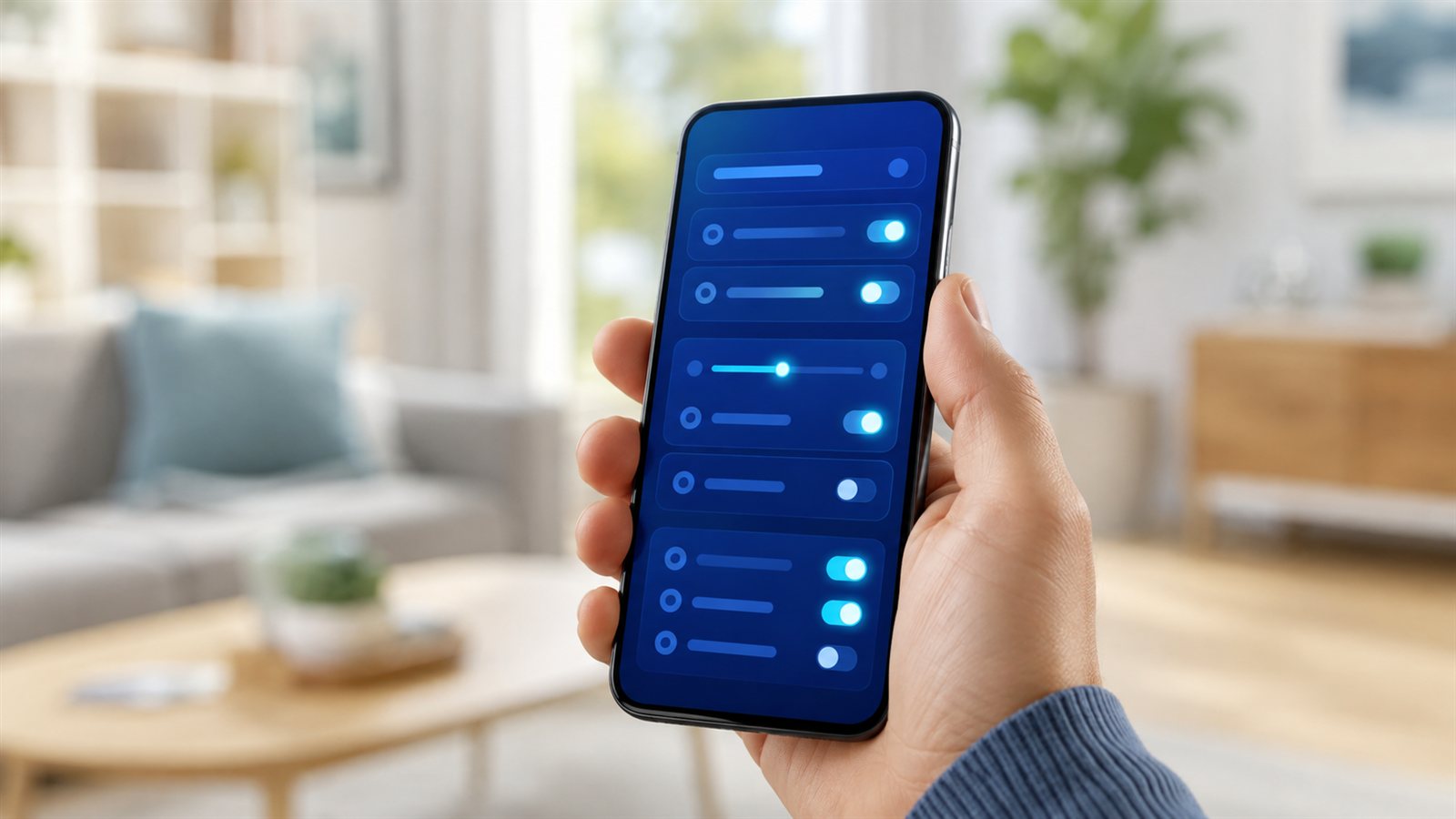 Telefon sıfırlama için ayarlar menüsü açık telefon ekranı