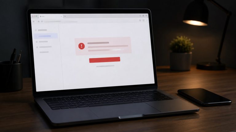 Telegram hesap silme sayfası açık dizüstü bilgisayar ekranı