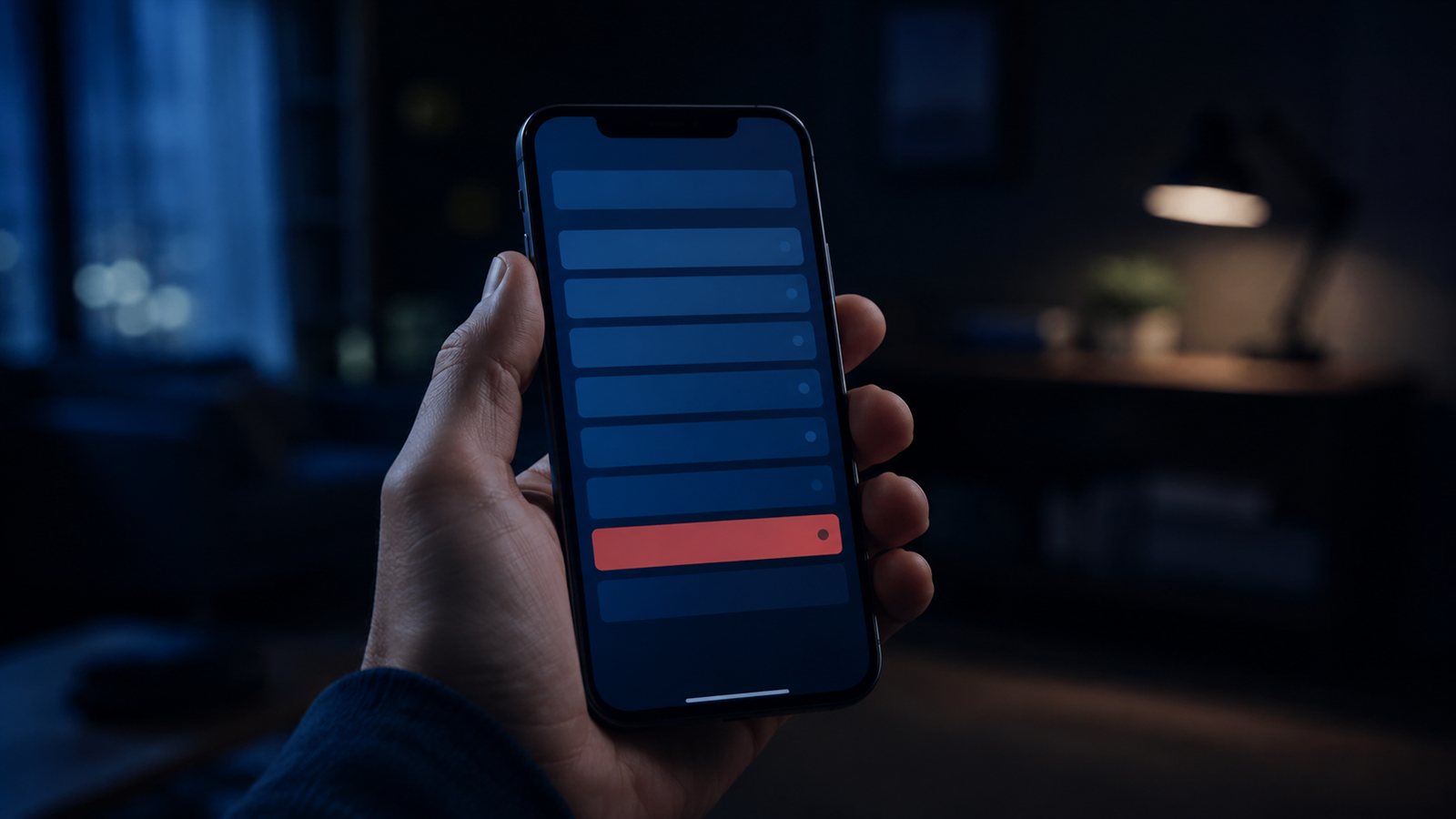 TikTok hesap silme ayarlarının açık olduğu telefon ekranı